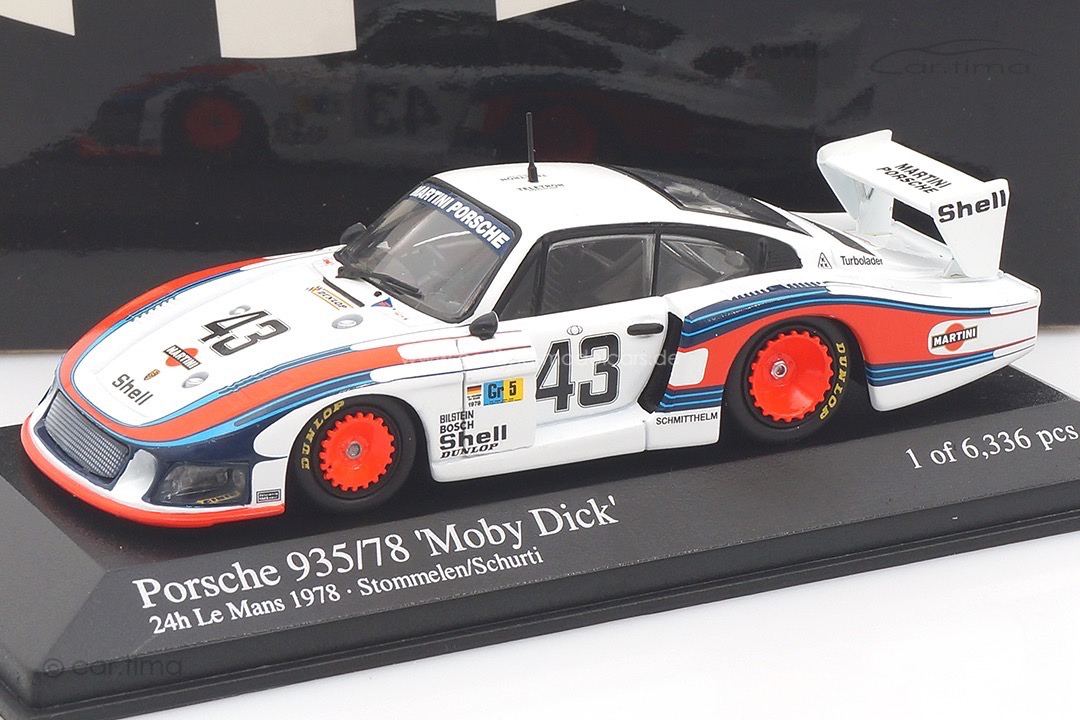 Porsche 935/78 24h Le Mans 1978 Schurti/Stommelen Minichamps 1:43 430786743