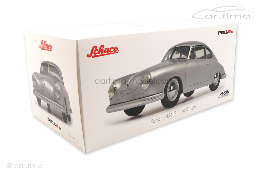 Porsche 356 Gmünd Coupe silber Schuco 1:18 450025300 Porsche 356 Gmünd Coupe silber Schuco 1:18 450025300