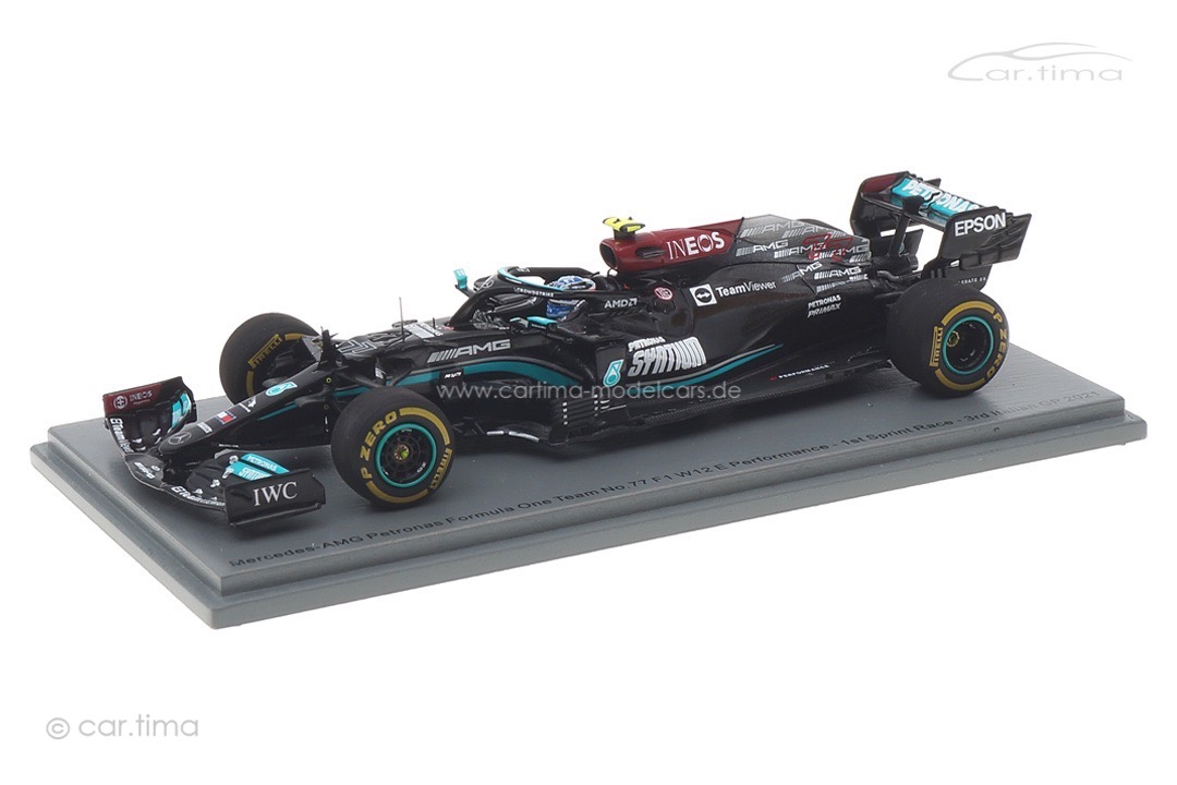 Mercedes-AMG F1 W12 GP Italien 2021 Valtteri Bottas Spark 1:43 S7691