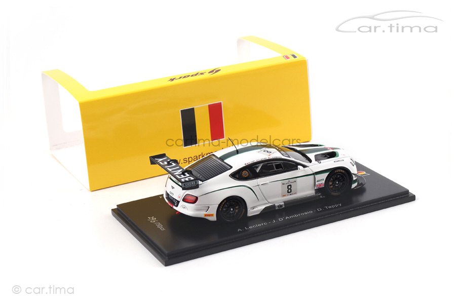 Bentley Continental GT3 24h Spa 2014 D´Ambrosio/Leclerc/Tappy Spark 1:43 SB079 Bentley Continental GT3 24h Spa 2014 D´Ambrosio/Leclerc/Tappy Spark 1:43 SB079