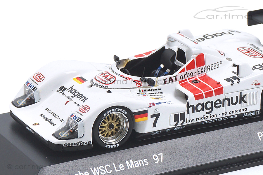 Porsche WSC 24h Le Mans 1997 PMG Jahresmodell 2014 Spark 1:43 MAP02007015 Porsche WSC 24h Le Mans 1997 PMG Jahresmodell 2014 Spark 1:43 MAP02007015