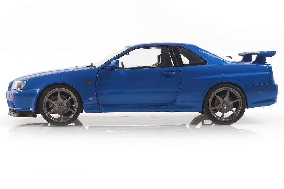 Nissan R34 GTR blau Solido 1:18 S1804301 Nissan R34 GTR blau Solido 1:18 S1804301