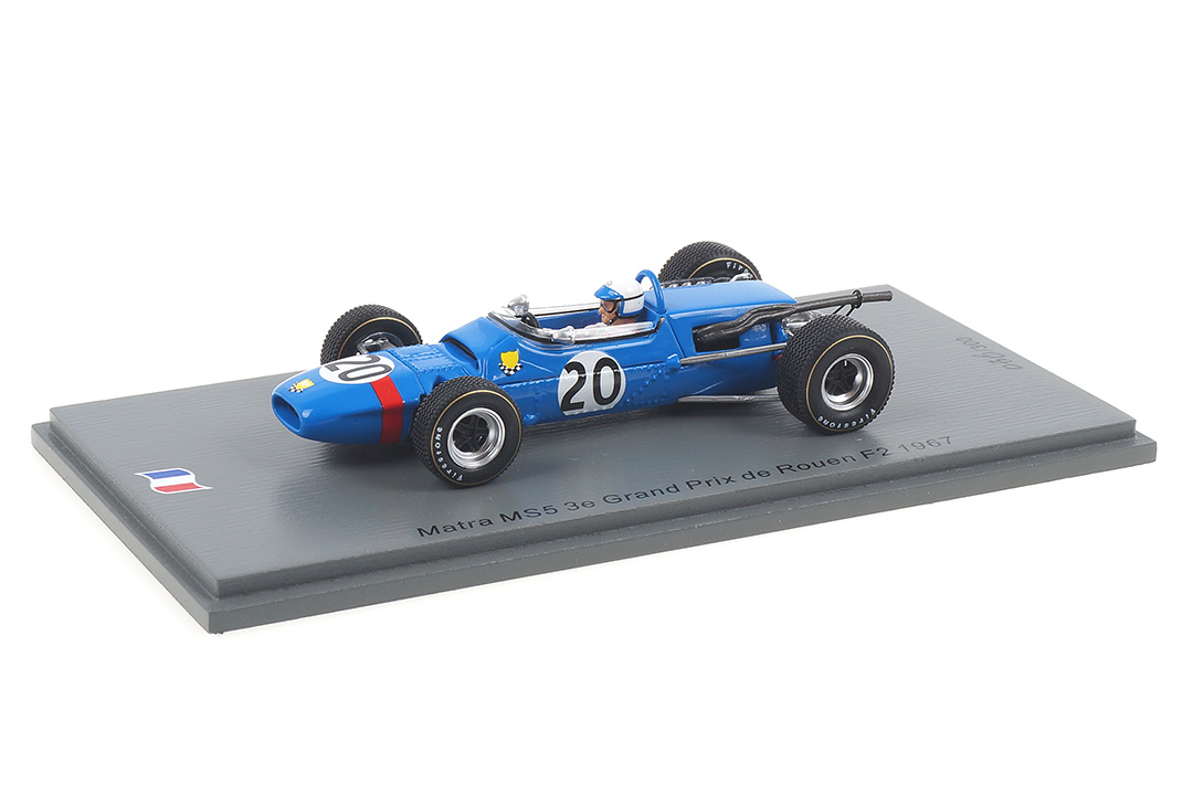 Matra MS5 GP de Rouen F2 1967 Jo Schlesser Spark 1:43 SF183