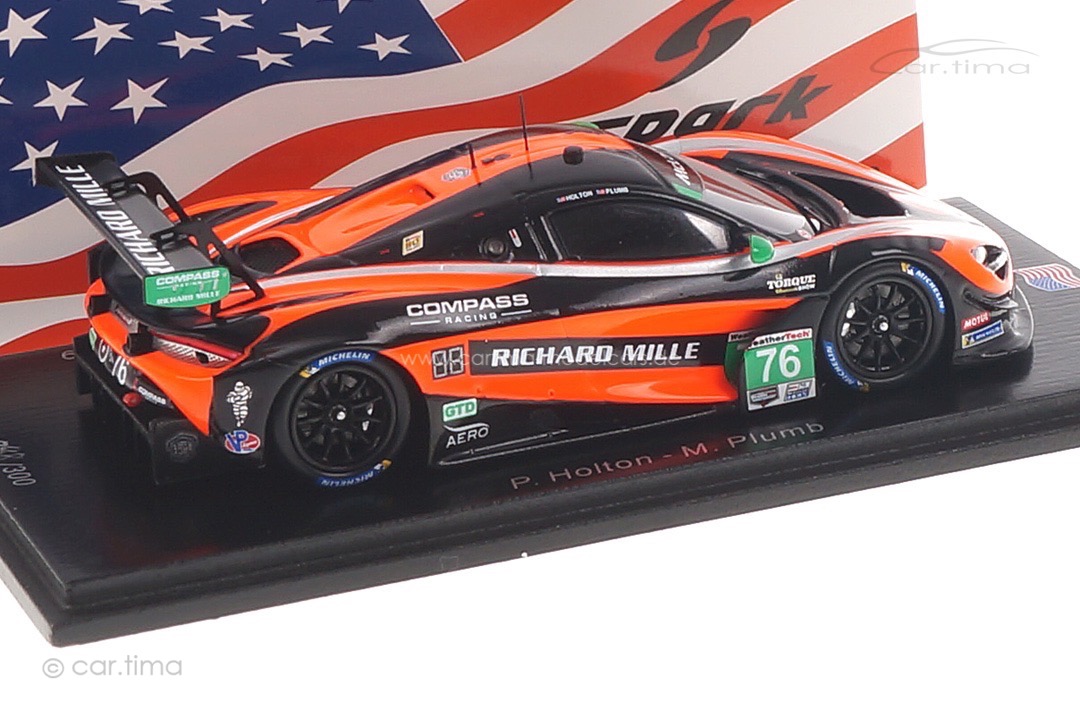 McLaren 720S GT3 Mid-Ohio 2019 Holton/Plumb Spark 1:43 US097 McLaren 720S GT3 Mid-Ohio 2019 Holton/Plumb Spark 1:43 US097