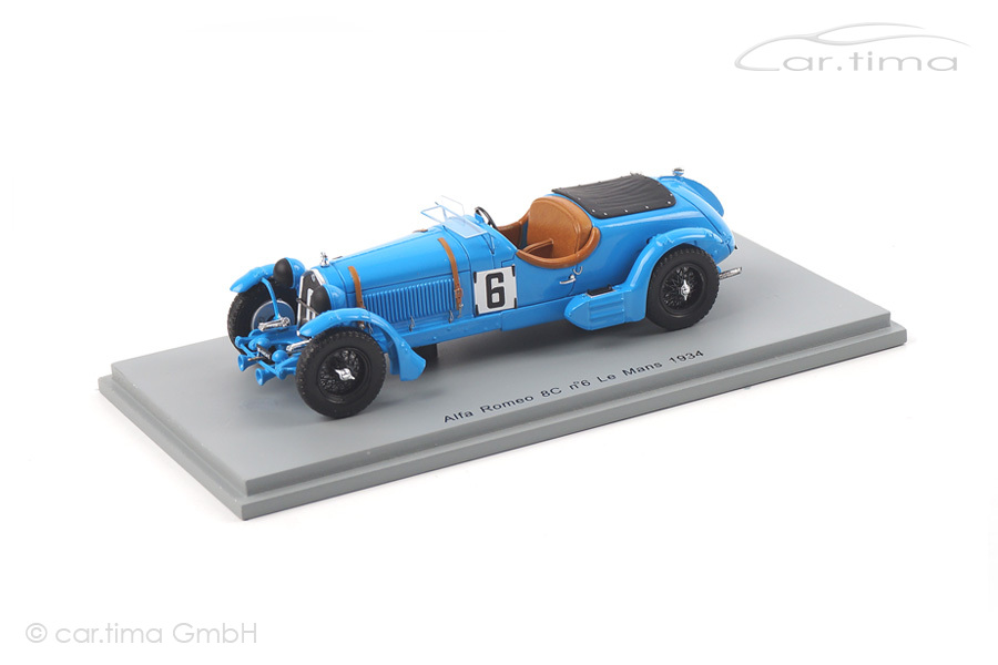 Alfa Romeo 8C 24h Le Mans 1934 Howe/Rose Richards Spark 1:43 S3887