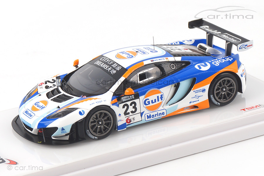 McLaren MP4-12C GT3 Macau GT Cup 2013 Denny Watts TSM 1:43 TSM154319 McLaren MP4-12C GT3 Macau GT Cup 2013 Denny Watts TSM 1:43 TSM154319