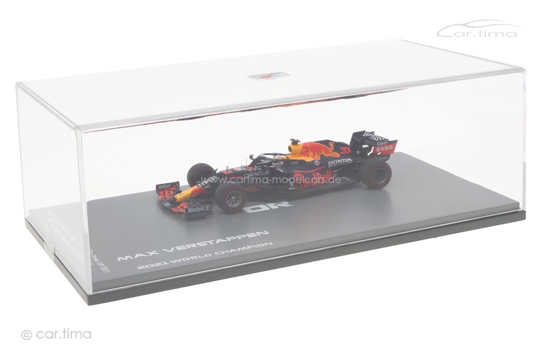 Red Bull Racing RB16B Winner GP Abu Dhabi 2021 Max Verstappen/pit board/No.1 board Spark 1:43 S7861 Red Bull Racing RB16B Winner GP Abu Dhabi 2021 Max Verstappen/pit board/No.1 board Spark 1:43 S7861