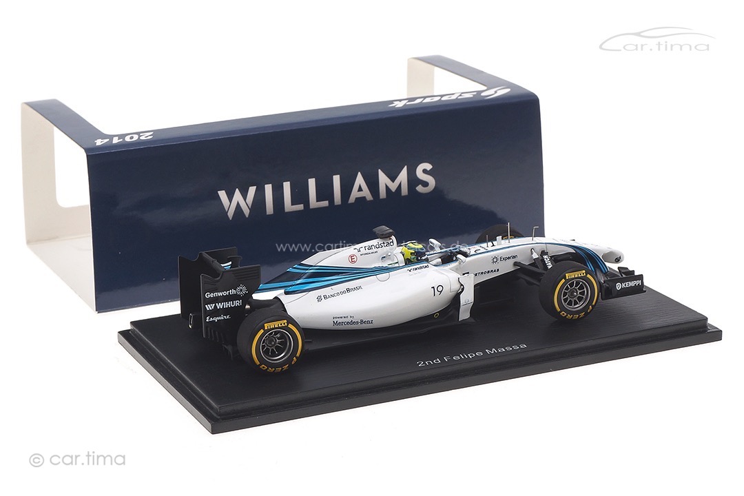 Williams FW36 Mercedes GP Abu Dhabi 2014 Felipe Massa Spark 1:43 S3143 Williams FW36 Mercedes GP Abu Dhabi 2014 Felipe Massa Spark 1:43 S3143