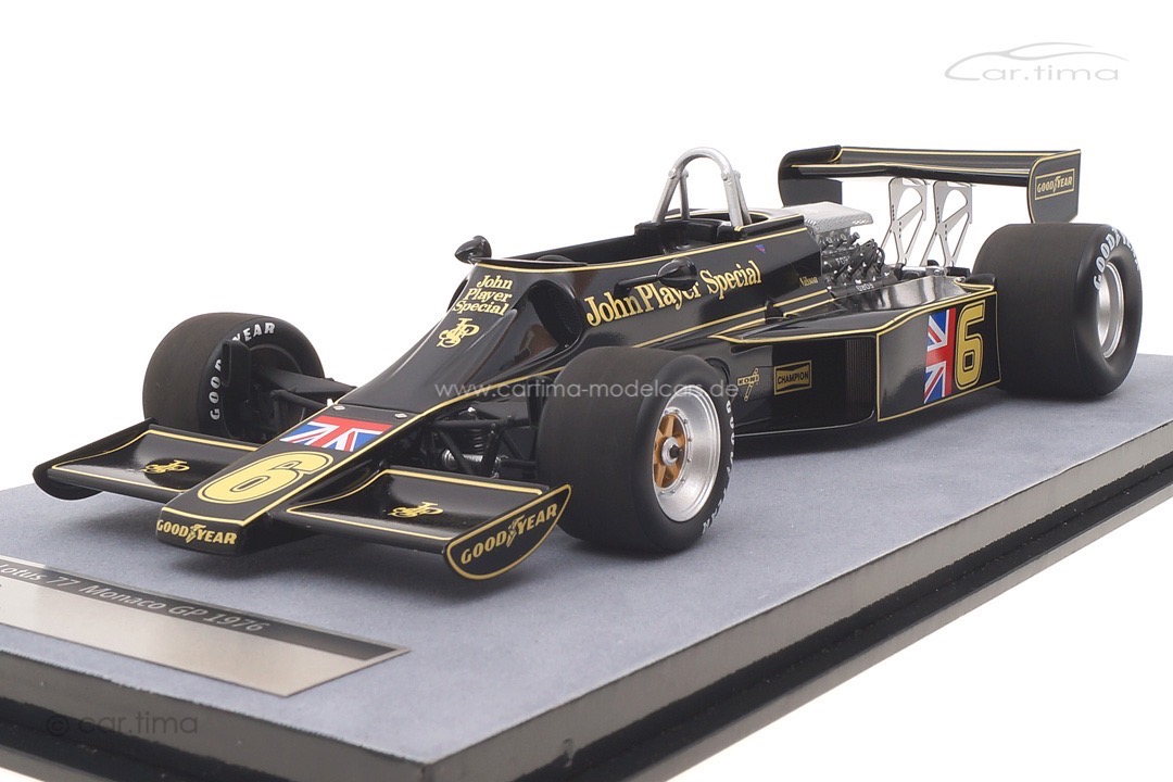 Lotus 77 GP Monaco 1976 Gunnar Nilsson Tecnomodel 1:18 TM18-175B