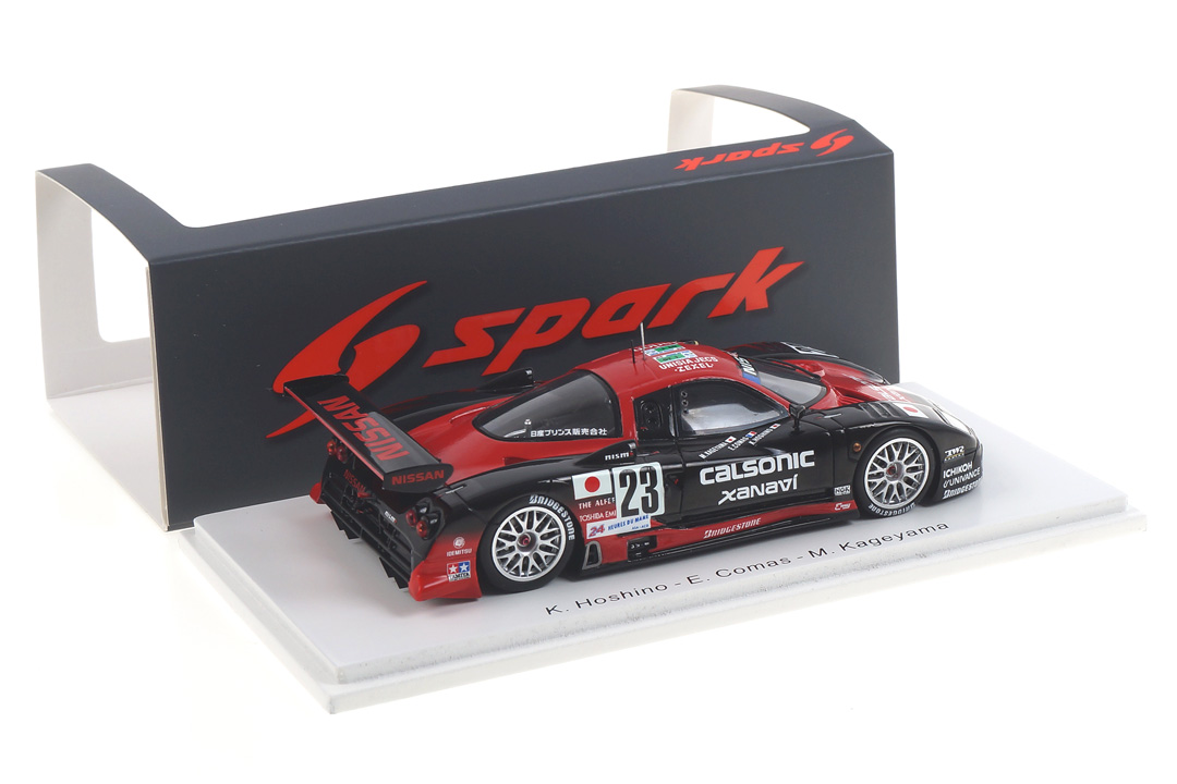 Nissan R390 GT1 24h Le Mans 1997 Comas/Hoshino/Kageyama Spark 1:43 S3579 Nissan R390 GT1 24h Le Mans 1997 Comas/Hoshino/Kageyama Spark 1:43 S3579