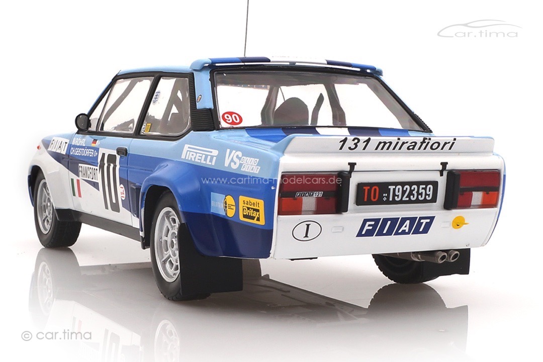 Fiat 131 Abarth Winner Rallye Monte Carlo 1980 Röhrl/Geistdörfer Werk83 1:18 W18006001