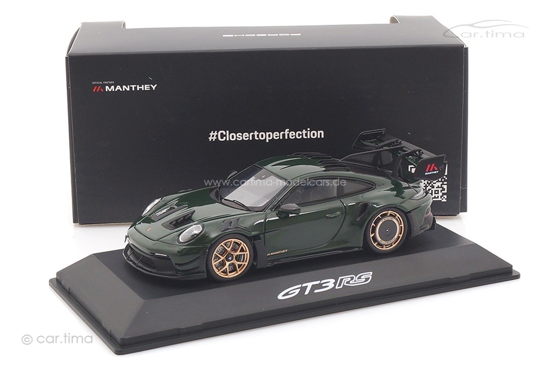 Porsche 911 (992) GT3 RS Manthey Kit Brewstergreen Spark 1:43 WAP0203000TGT3