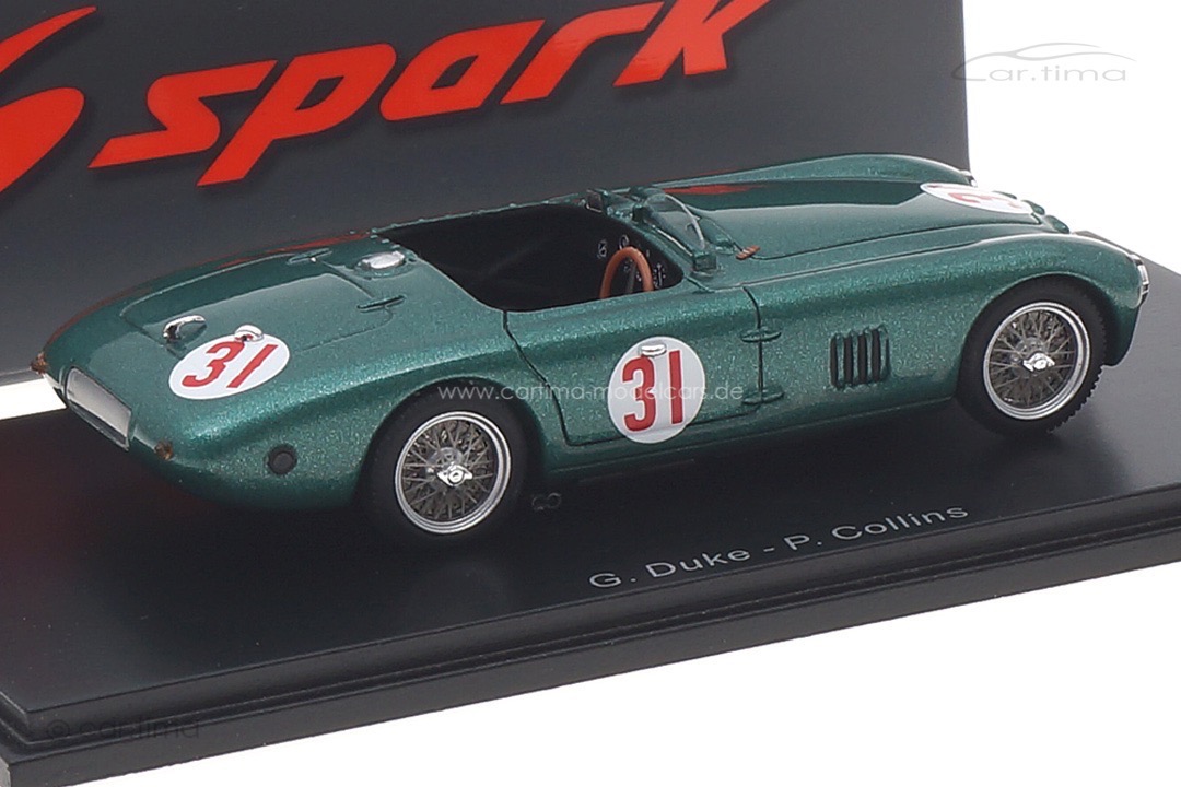 Aston Martin DB3 12h Sebring 1953 Duke/Collins Spark 1:43 S2449 Aston Martin DB3 12h Sebring 1953 Duke/Collins Spark 1:43 S2449