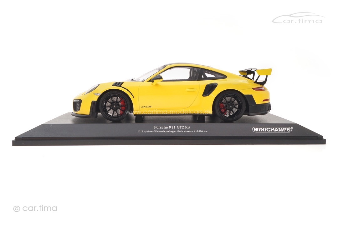 Porsche 911 (991 II) GT2 RS Weissach Package Racinggelb Minichamps 1:18 155068311 Porsche 911 (991 II) GT2 RS Weissach Package Racinggelb Minichamps 1:18 155068311