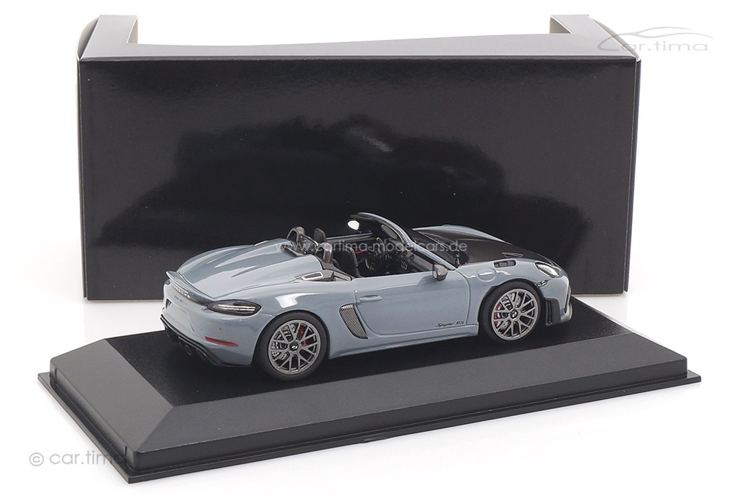Porsche 718 Spyder RS Weissach Package Arktikgrau Minichamps 1:43 410063130