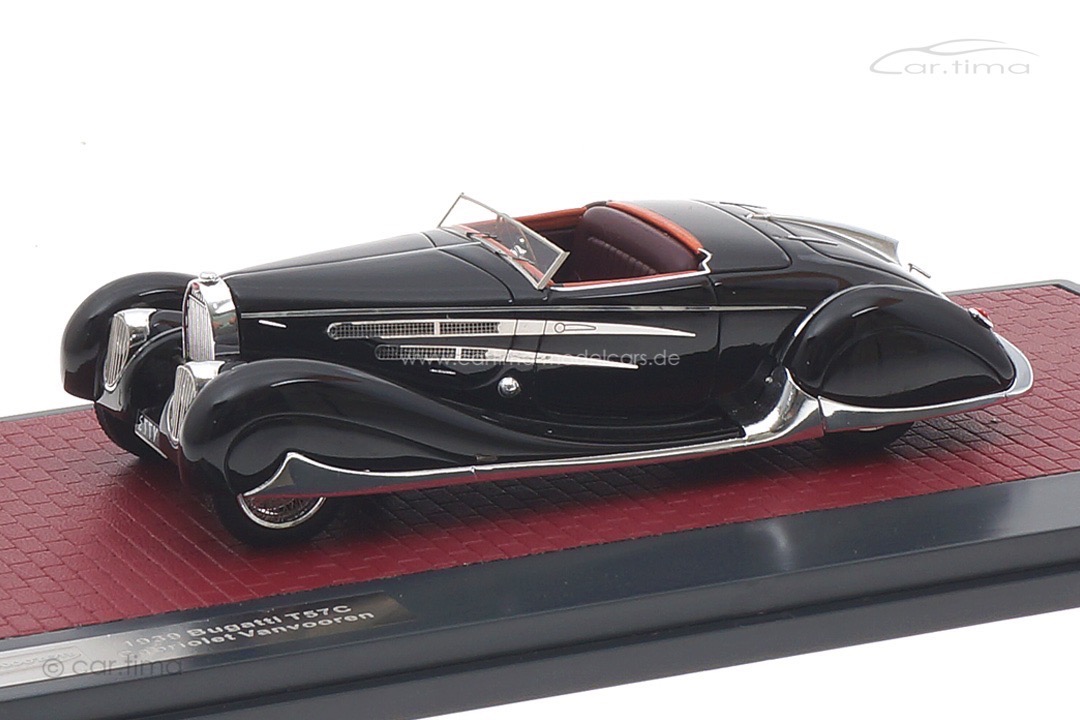 Bugatti T57C Cabriolet Vanvooren schwarz Matrix 1:43 MX50205-031B Bugatti T57C Cabriolet Vanvooren schwarz Matrix 1:43 MX50205-031B