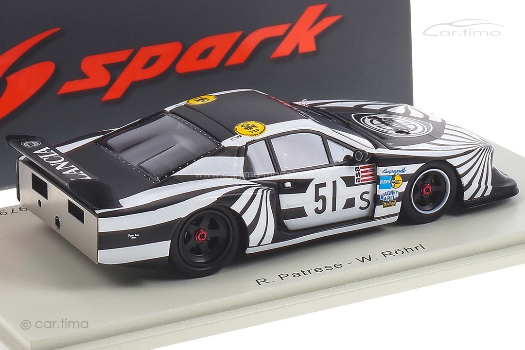 Lancia Beta Montecarlo Turbo 6h Silverstone 1979 Röhrl/Patrese Spark 1:43 S2289 Lancia Beta Montecarlo Turbo 6h Silverstone 1979 Röhrl/Patrese Spark 1:43 S2289