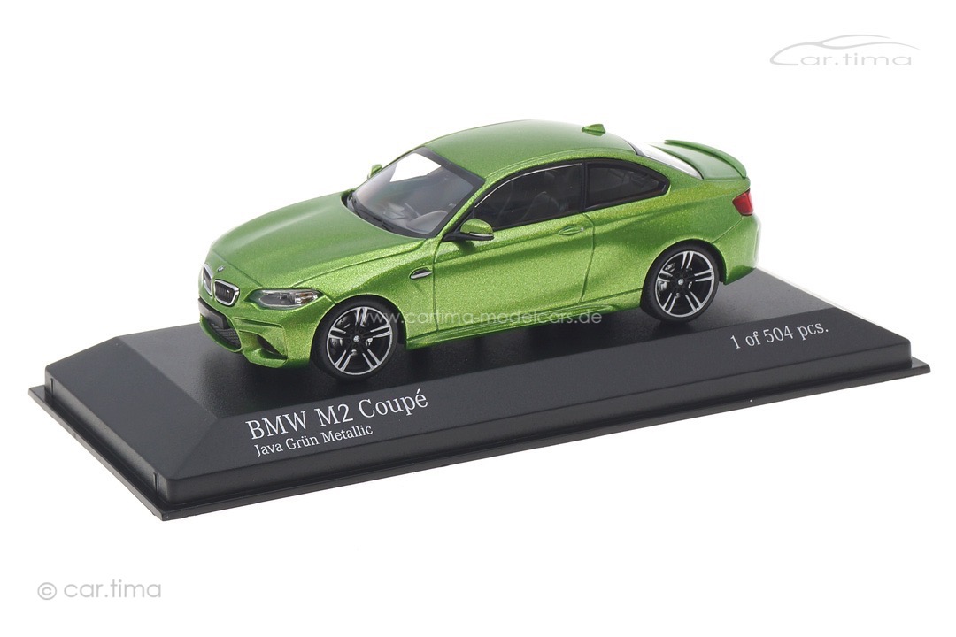 BMW M2 Coupé 2016 grün met. Minichamps 1:43 410026107 BMW M2 Coupé 2016 grün met. Minichamps 1:43 410026107