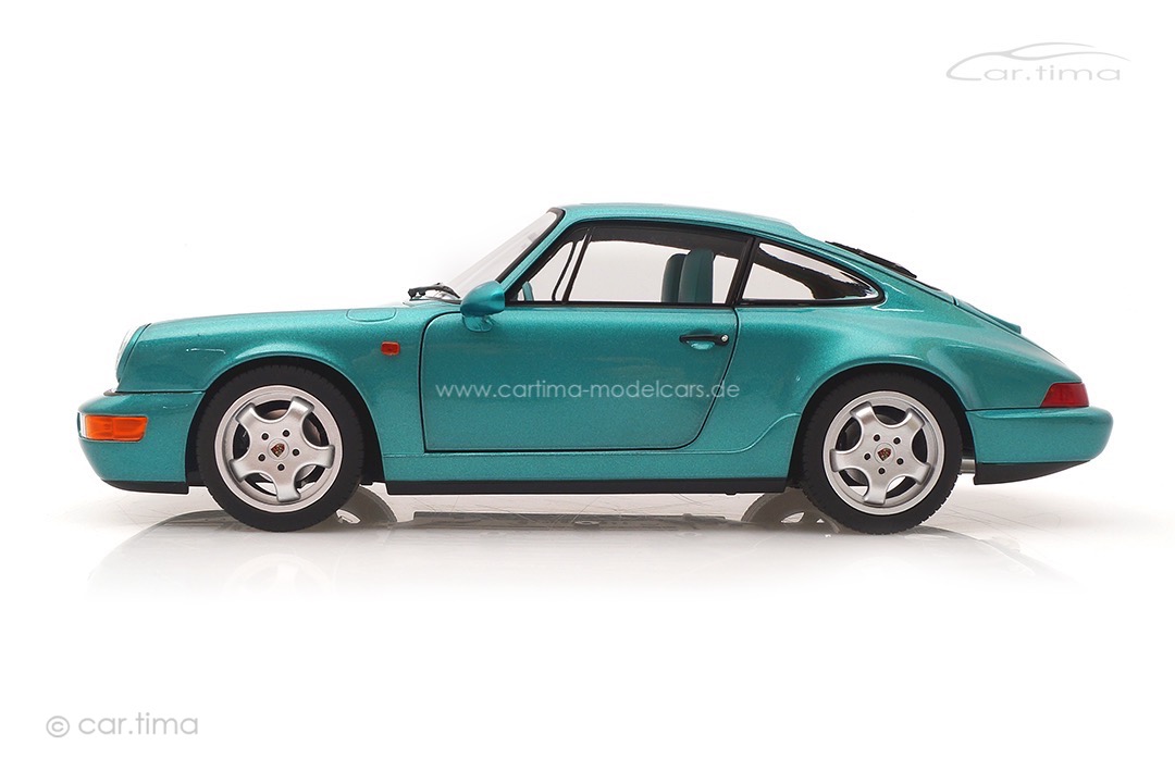 Porsche 911 (964) Carrera 2 Wimbledongrün Norev 1:18 187329 Porsche 911 (964) Carrera 2 Wimbledongrün Norev 1:18 187329