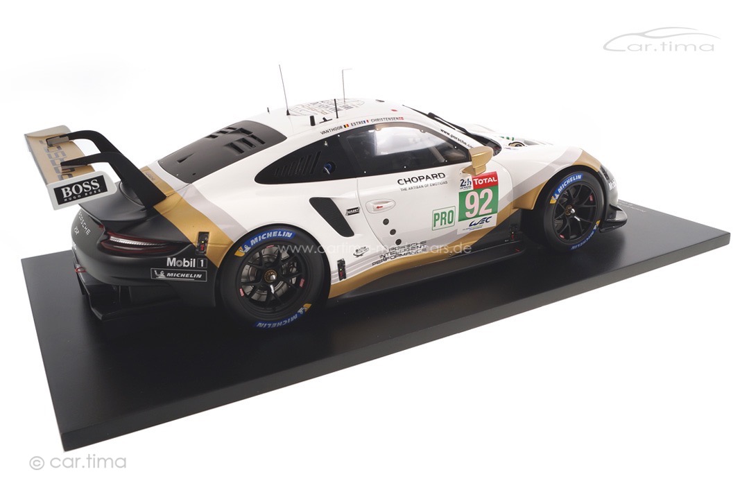 Porsche 911 RSR 24h Le Mans 2019 Estre/Christensen/Vanthoor Spark 1:12 12S018 Porsche 911 RSR 24h Le Mans 2019 Estre/Christensen/Vanthoor Spark 1:12 12S018