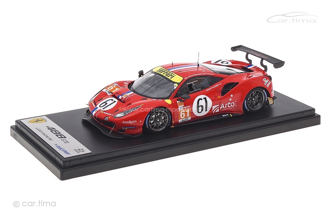Ferrari 488 GTE Evo 24h Le Mans 2020 Ledogar/Negri Jr./Piovanetti Looksmart 1:43 LSLM113 Ferrari 488 GTE Evo 24h Le Mans 2020 Ledogar/Negri Jr./Piovanetti Looksmart 1:43 LSLM113