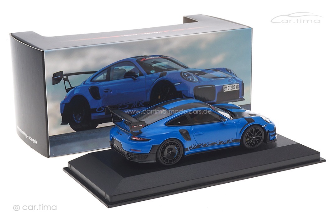 Porsche 911 (991 II) GT2 RS MR Manthey Racing blau 1:43 Minichamps MR-911-GT2RS-4306