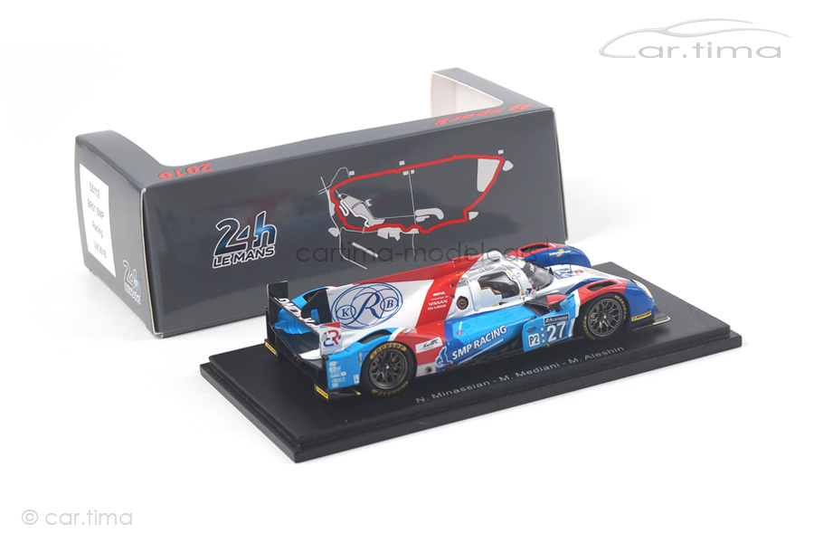 BR01-Nissan 24h Le Mans 2016 Aleshin/Minassian/Mediani Spark 1:43 S5112 BR01-Nissan 24h Le Mans 2016 Aleshin/Minassian/Mediani Spark 1:43 S5112