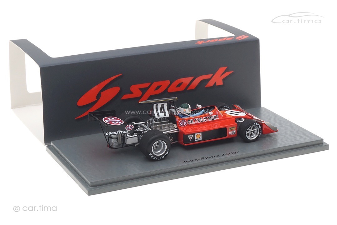 March 731 GP Monaco 1973 Jean-Pierre Jarier Spark 1:43 S7265 March 731 GP Monaco 1973 Jean-Pierre Jarier Spark 1:43 S7265