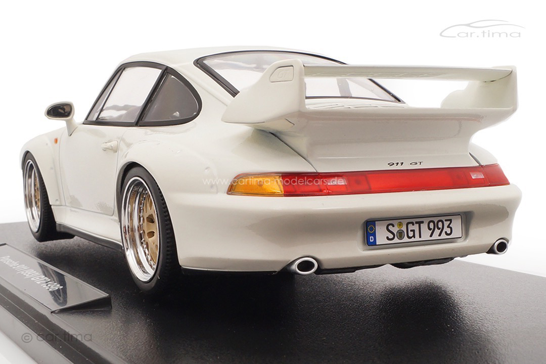 Porsche 911 (993) GT2 Weiß BBS KK Scale 1:18 KKDC181424B