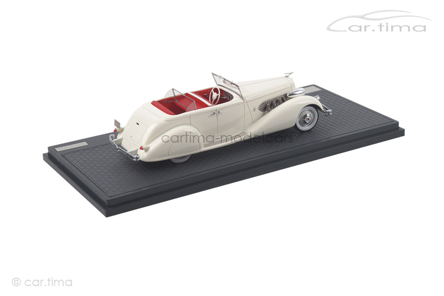 Duesenberg SJ 544-2570 Bohman & Schwartz 1936 weiß Matrix Scale Models MX40406-041 Duesenberg SJ 544-2570 Bohman & Schwartz 1936 weiß Matrix Scale Models MX40406-041
