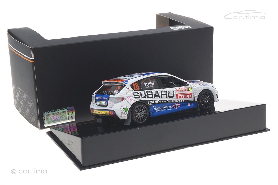 Subaru Impreza WRX STI Rallye Monte Carlo 2010 Stajf/Doleckova IXO 1:43 RAM428