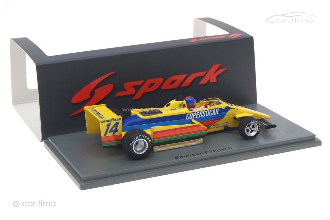 Copersucar F6 GP Südafrika 1979 Emerson Fittipaldi Spark 1:43 S3936