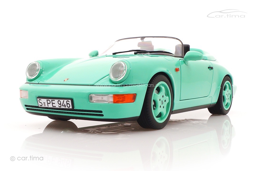Porsche 911 (964) Speedster Mintgrün Norev 1:18 187131