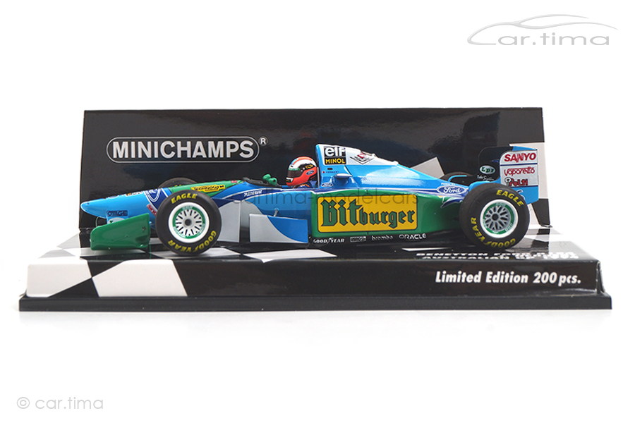 Benetton Ford B194 Australian GP 1994 Johnny Herbert Minichamps 1:43 417941606 Benetton Ford B194 Australian GP 1994 Johnny Herbert Minichamps 1:43 417941606