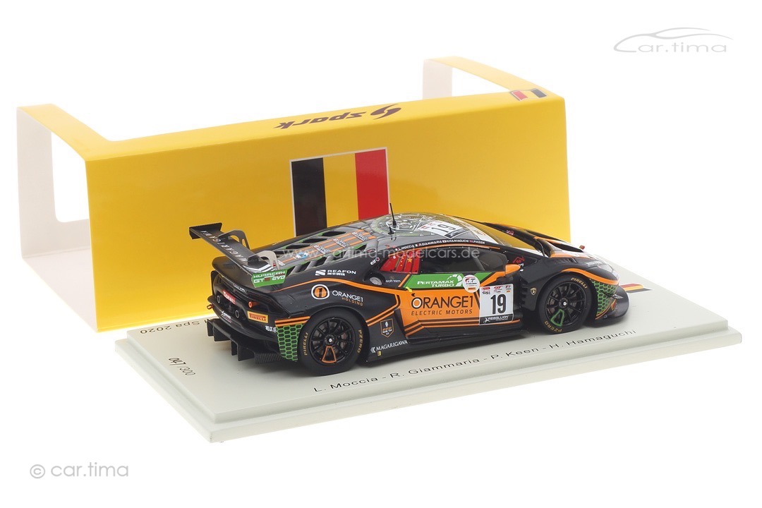 Lamborghini Huracán GT3 Evo 24h Spa 2020 Gianmaria/Hamaguchi/Keen/Moccia Spark 1:43 SB413
