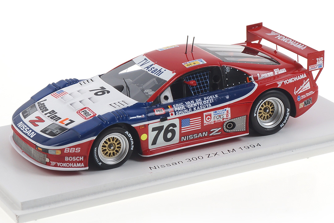 Nissan 300 ZX 24h Le Mans 1994 Gentilozzi/Kasuya/van de Poele Spark 1:43 S7741 Nissan 300 ZX 24h Le Mans 1994 Gentilozzi/Kasuya/van de Poele Spark 1:43 S7741
