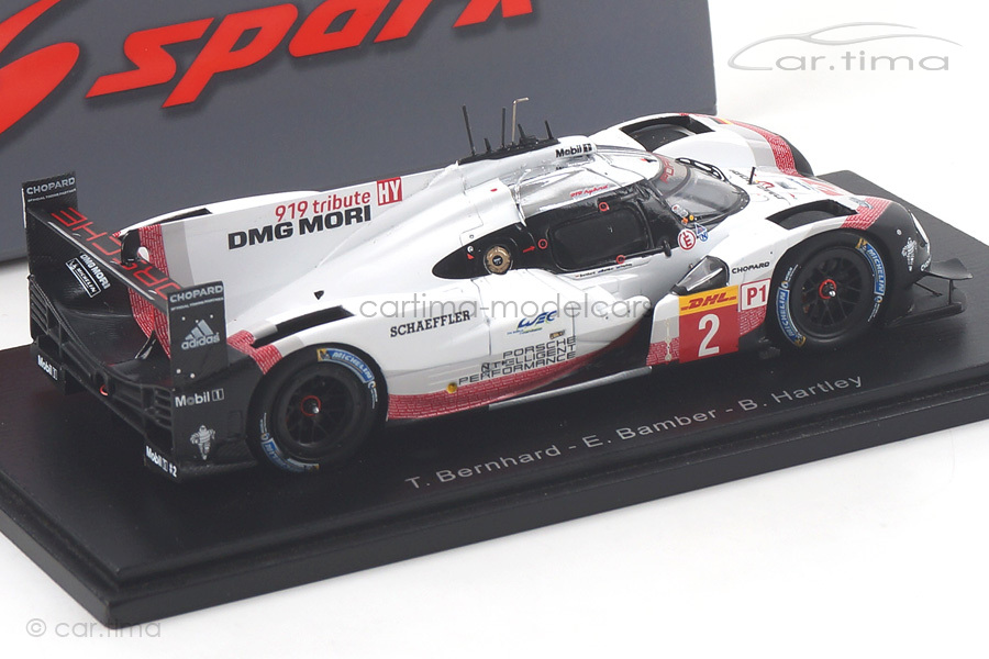 Porsche 919 Hybrid Champion WEC 2017 Bernhard/Bamber/Hartley Spark 1:43 S5845 Porsche 919 Hybrid Champion WEC 2017 Bernhard/Bamber/Hartley Spark 1:43 S5845