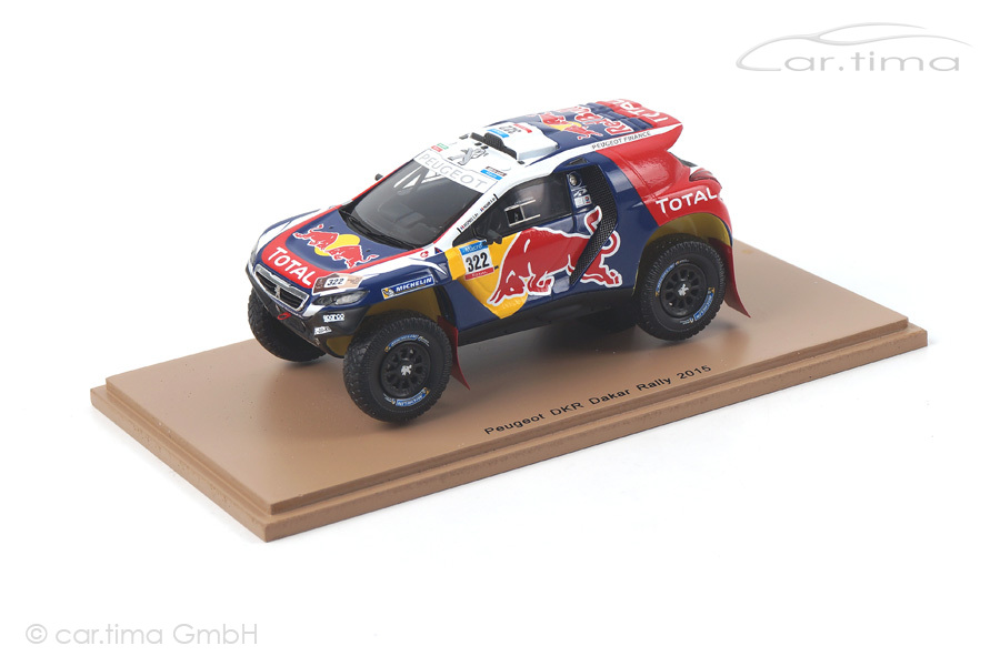 Peugeot DKR Dakar Rally 2015 Despres/Picard Spark 1:43 S4456