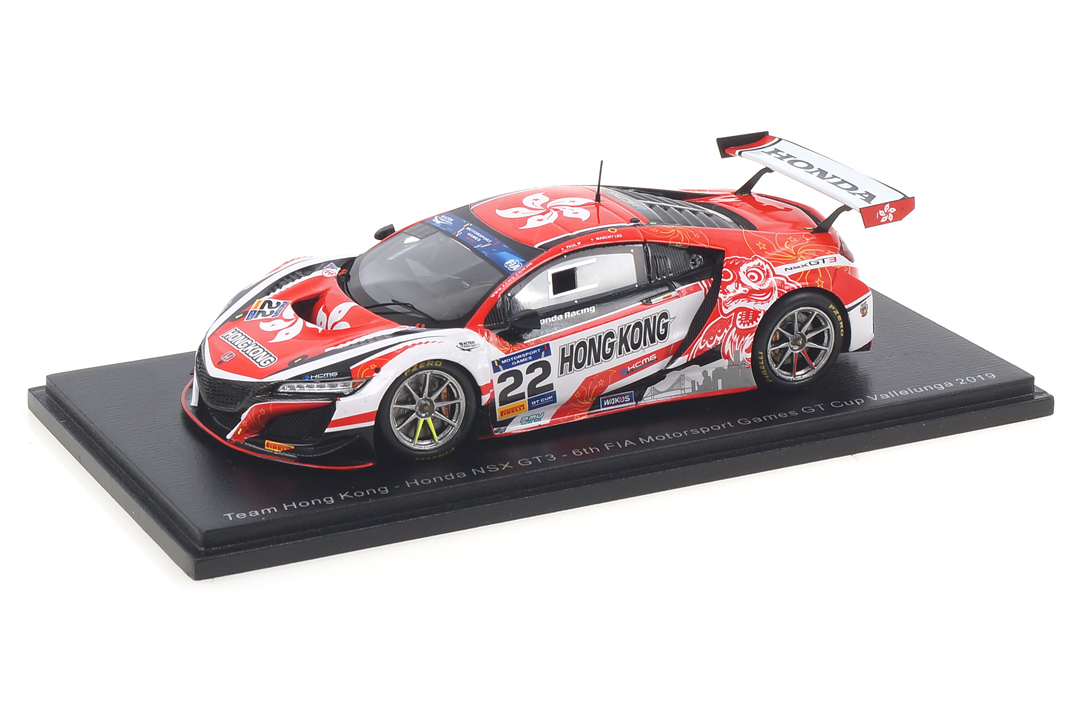 Honda NSX GT3 Vallelunga 2019 Ip/Lee Spark 1:43 S6313 Honda NSX GT3 Vallelunga 2019 Ip/Lee Spark 1:43 S6313