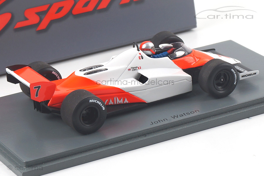 McLaren MP4-1C Winner GP Long Beach 1983 John Watson Spark 1:43 S4841 McLaren MP4-1C Winner GP Long Beach 1983 John Watson Spark 1:43 S4841