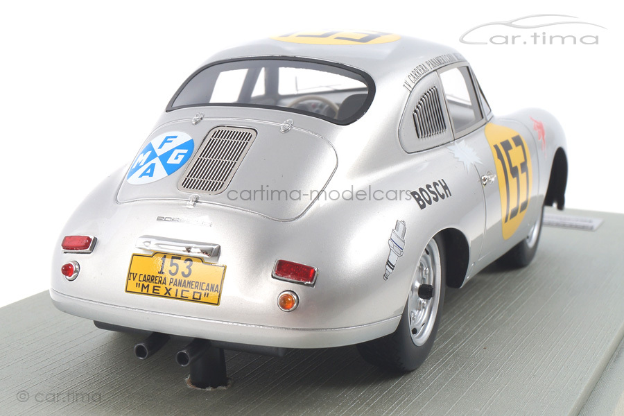 Porsche 356 SL Carrera Panamericana 1953 Alfonso/Contreras Tecnomodel 1:18 TM18-95C Porsche 356 SL Carrera Panamericana 1953 Alfonso/Contreras Tecnomodel 1:18 TM18-95C