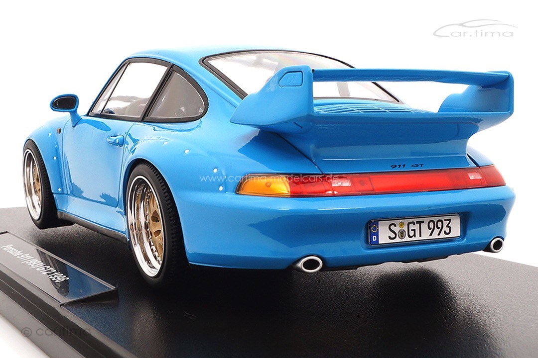 Porsche 911 (993) GT2 Rivierablau BBS KK Scale 1:18 KKDC181423B