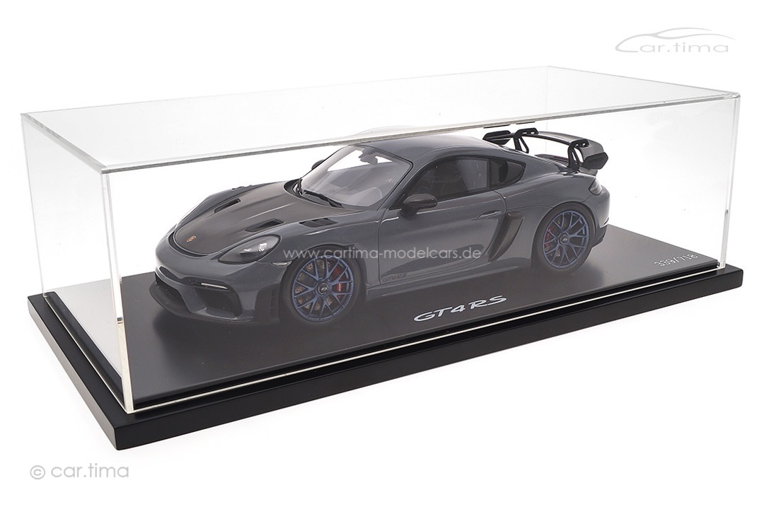 Porsche 718 (982) Cayman GT4 RS Arktikgrau Spark 1:18 WAP0214010PGT1