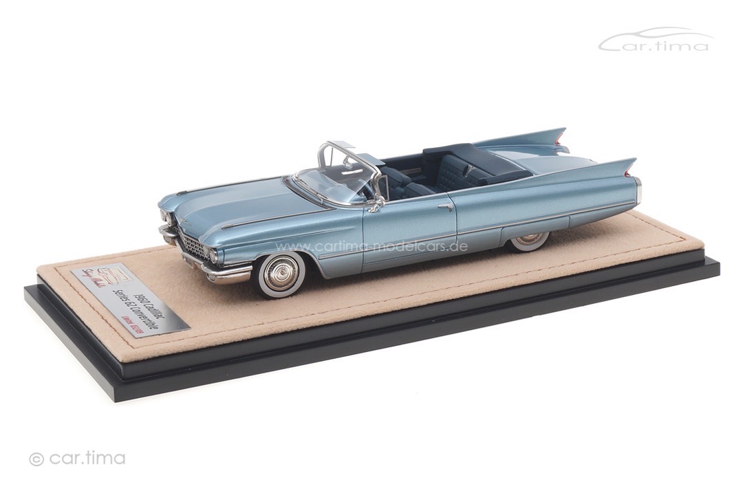 Cadillac Series 62 Convertible Lucerne blue met. Stamp Models 1:43 STM60305 Cadillac Series 62 Convertible Lucerne blue met. Stamp Models 1:43 STM60305