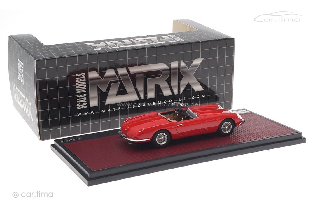 Ferrari 250 GT Cabriolet Series 1 Pininfarina 1957 rot Matrix 1:43 MX40604-071 Ferrari 250 GT Cabriolet Series 1 Pininfarina 1957 rot Matrix 1:43 MX40604-071