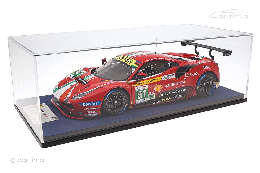 Ferrari 488 GTE EVO 24h Le Mans 2022 Pier Guidi/Calado/Serra LookSmart 1:18 LS18LM032