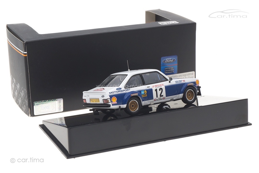 Ford Escort MK II RS 1800 Tour de Corse 1977  Brookes / Holmes IXO 1:43 RAC138