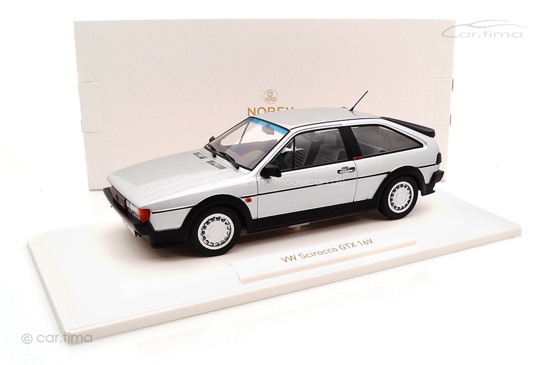 VW Scirocco 2 GTX 16V Flash silver Norev 1:18 188635