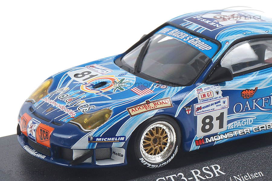 Porsche 911 (996) GT3 RSR 24h Le Mans 2004 Minichamps 1:43 400046981 Porsche 911 (996) GT3 RSR 24h Le Mans 2004 Minichamps 1:43 400046981