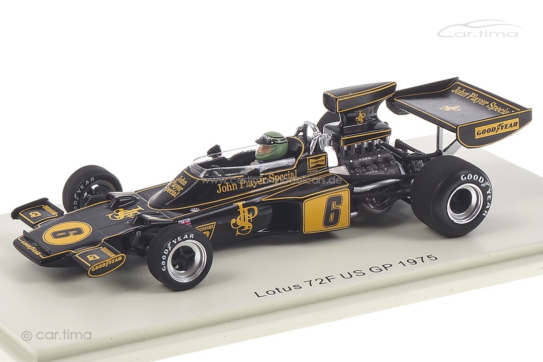 Lotus 72F GP USA 1975 Brian Henton Spark 1:43 S7299 Lotus 72F GP USA 1975 Brian Henton Spark 1:43 S7299